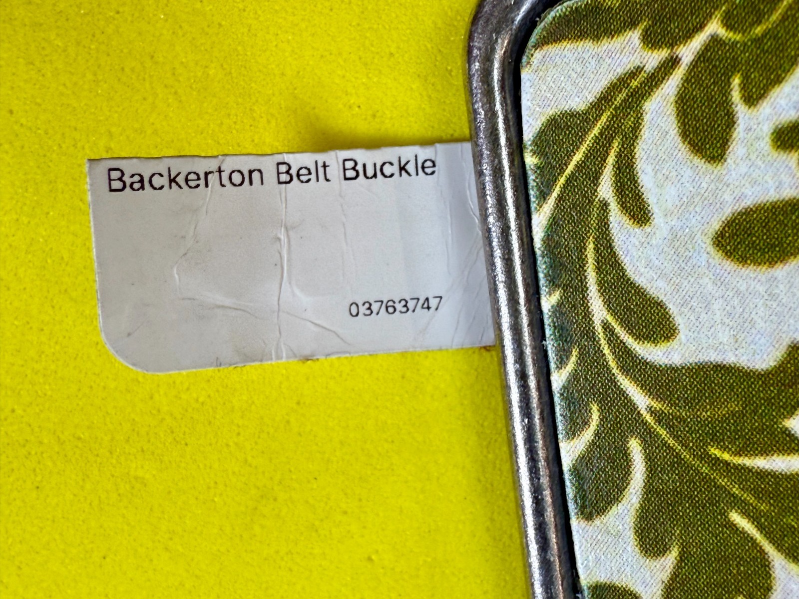 Spiral Scroll Leaf Pattern Floral Theme Hippy Vib… - image 11