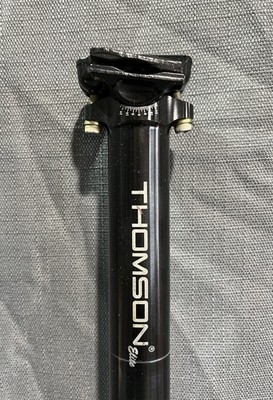 Thomson Elite SP-E128 Seatpost 30.9 x 367mm 0 Setback 2-Bolt 250g
