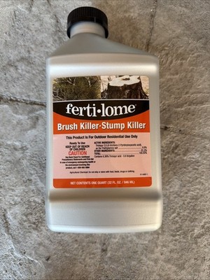 Ferti-lome 32Oz Concentrate Spray Tree Stump Vine Poison Ivy & Brush Killer NEW
