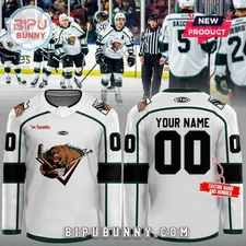 Custom Ut.ah Grizzlies Limited Edition Hockey Shirt All Printed Fan Apparel