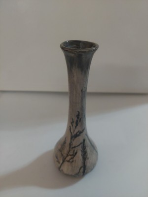 Fred Devlin Studio Art Pottery 6 Inch Tall Fern Bud Vase