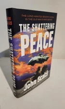 JOHN SCALZI THE SHATTERING PEACE SIGNED 1st EDITION NEW UNREAD