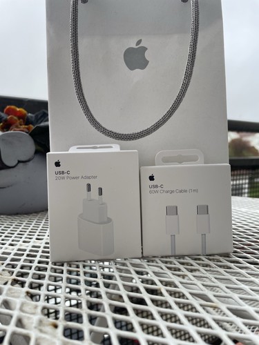 cargador iphone original Apple Completo Nuevo