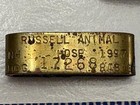 Vintage Aluminum Dog License Tags Dunbarton NH Lot of 3 — photo 4