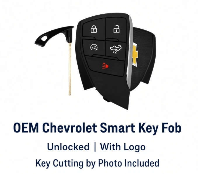 OEM Mint Chevrolet Silverado 2023-2025 Smart Key 13548437 YG0G21TB2 image 1