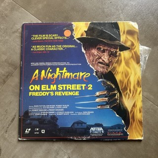 A Nightmare on ELM STREET 2: Freddy’s Revenfe Laserdisc Pre Owned (see desc.)
