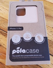 Pela iPhone 11 Pro Phone Case Back Cover Seashell Eco-Friendly Compostable