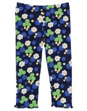GYMBOREE FLOWER SHOWERS BLUE w/ DAISY LEGGINGS 12 18 24 2 3 4 5 NWT