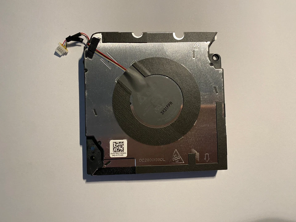 DELL PRECISION 5680 CPU COOLING FAN RIGHT P/N 0C7W1C / C7W1C - Image 2 of 4