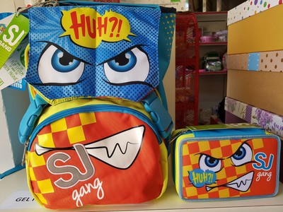 SEVEN ZAINO + ASTUCCIO SCHOOL PACK SJ GANG FACCINE ARRABBIATE | eBay