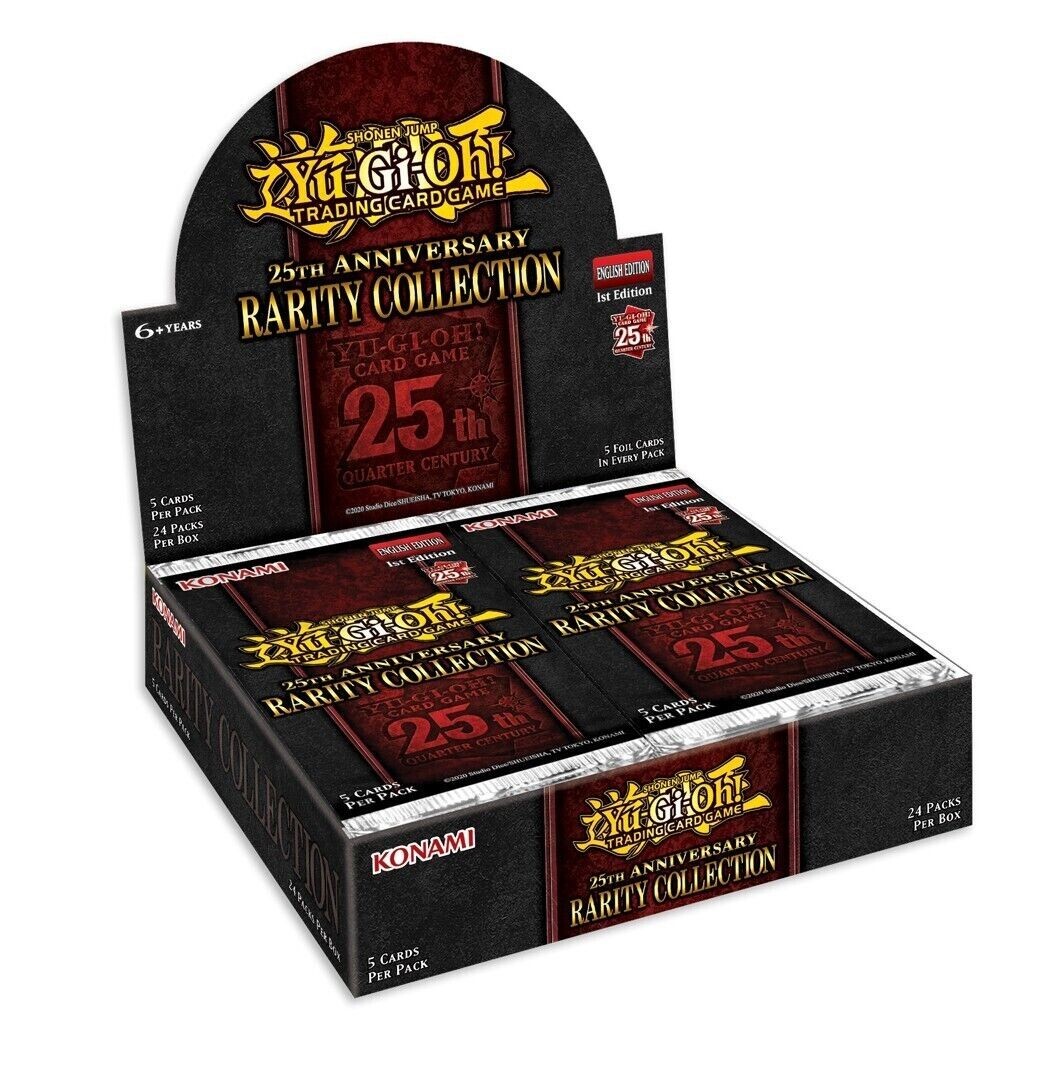 25th Anniversary Rarity Collection Booster Box YuGiOh Yu-Gi-Oh
