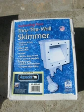 JED Pool Tools Thru Wall Skimmer Complete + Aquador Snap On Winterizing Sys