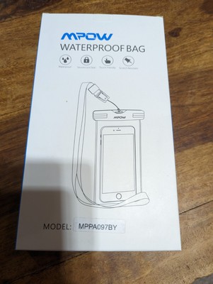 2-Pack Mpow Universal Waterproof Case Phone Pouch Dry Bag for iPhone Samsung