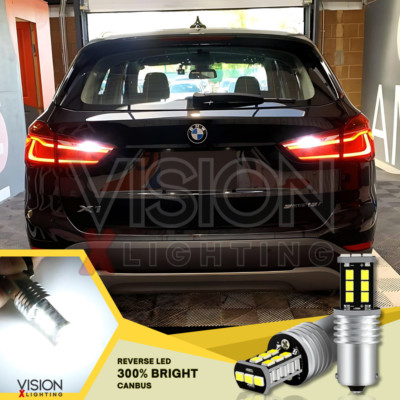 BMW X1 F48 2015-2022 Upgrade Birnen Reverse LED 300% Hellweiß Gratis Fehler
