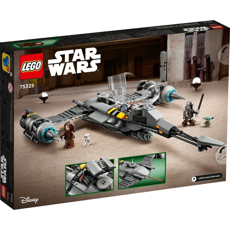 LEGO 75325 Star Wars The Mandalorian's N-1 Starfighter Disney Ship