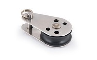 Seilrolle + Sicherung FüR Seil 6 Mm SeilfüHrung Umlenkrolle Schotblock Boot