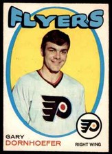 1971-72 O-PEE-CHEE GARY DORNHOEFER MINT PHILADELPHIA FLYERS #202 PD