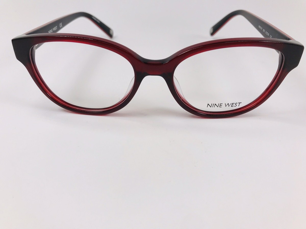 Nine West Nw5101 602 Crystal Burgundy Cheetah Authentic Eyeglasses 51-16-135 Nine West NW5211 Eyeglasses | Select Eyewear main image 3