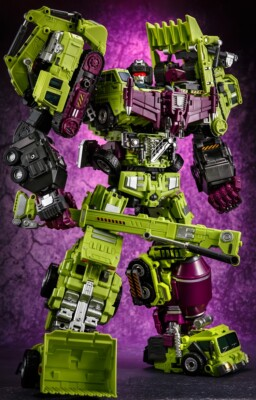 #ad Jinbao Transformation Green Oversized Devastator Gravity Builder With No Box $151.75