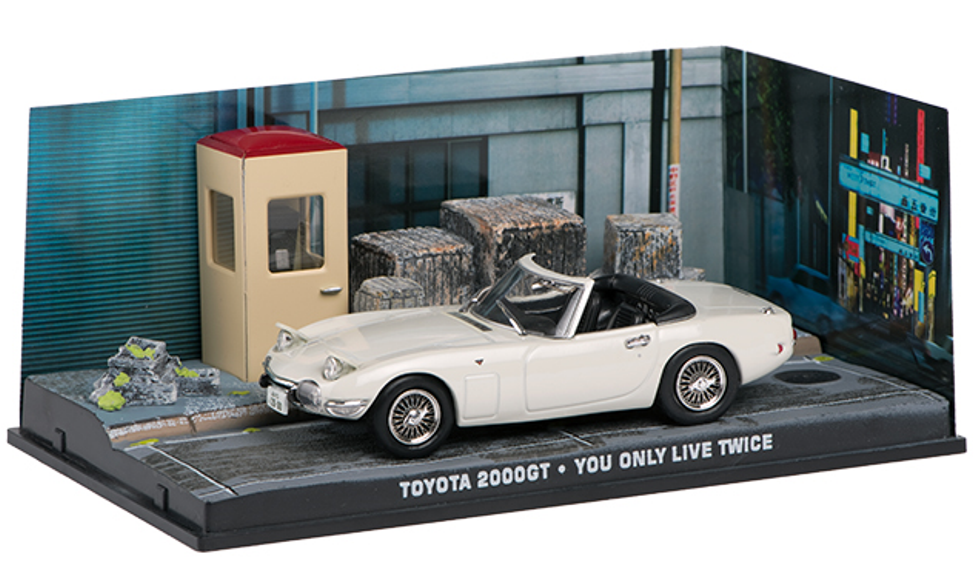 JAMES BOND - 1/43 TOYOTA 2000GT - YOU ONLY LIVE TWICE - DY007