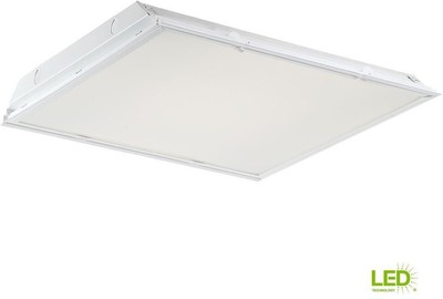 2 Ft X 2 Ft Commercial Grid Ceiling Troffer Led 64 Watt W T Bar