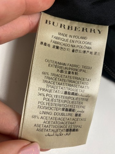 Burberry London Black Crystal Embellished Cocktail Dress Size M - Picture 7 of 10