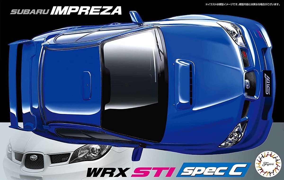 Fujimi ID-293 1/24 Scale Model Car Kit Subaru Impreza WRX