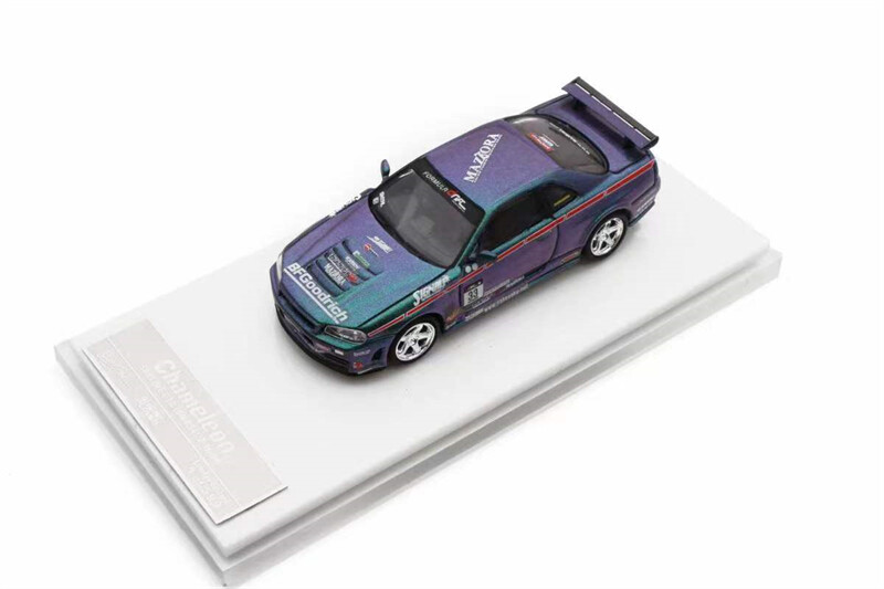 Stance Hunters 1:64 Nissan Skyline GTR R34 Diecast Model Car