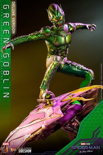 MMS631 Green Goblin Deluxe Spider-Man: No Way Home 1/6 30 cm Hot Toys - Foto 6 di 10