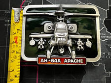 AH-64A apache buckle limited edition Serial 341 of 850 Unique Vintage