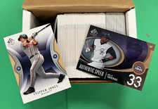 2007 SP AUTHENTIC BASEBALL COMPLETE BASE SET + SPEED SET + 49/50 POWER SET