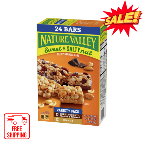 Nature Valley Granola Bars, Sweet and Salty Nut, Variety Pack, 24 ct eBay