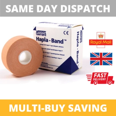 Hapla-Band Rolls 10 Meter Length | Stretchable | Thin Hypoallergenic Bandage