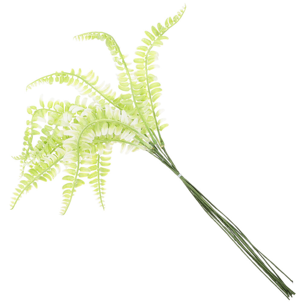 10 Pcs Simulated Green Plant Decoration Fake Plants The Office Desk
