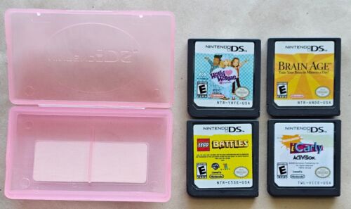 Nintendo DS Kids, E-Rated Lot (Lego Battles, iCarly, Holly Hobbie, Brain Age)