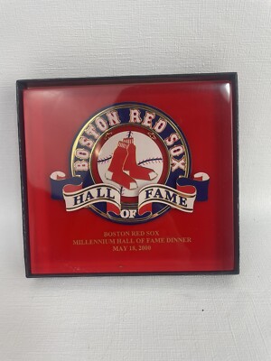 BOSTON RED SOX Millennium HALL of FAME 2000 Award DWIGHT EVANS DAVE HENDERSON