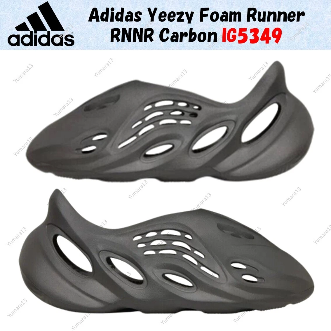 Adidas Yeezy Foam Runner RNNR Carbon IG5349 Size US 4-14 Brand New