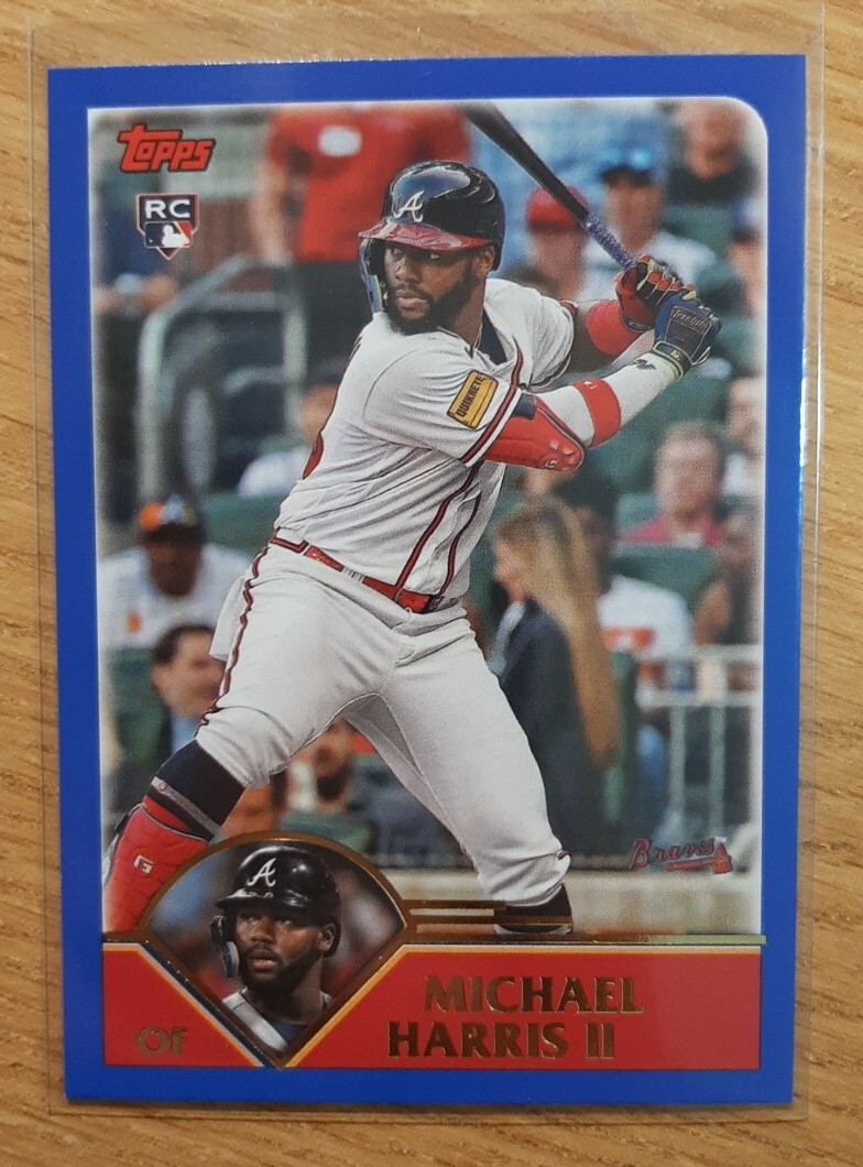 2023 TOPPS ARCHIVES MICHAEL HARRIS II ROOKIE #300 ATLANTA BRAVES