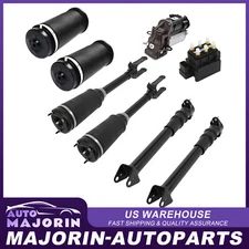 8pc For Mercedes GL450 Air Suspension Struts w/Air Spring & Compressor Valve Kit