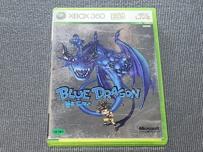 Microsoft XBOX360 Blue Dragon Retro Game Korean Version for MS Console