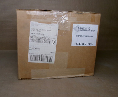 NEW CURRENT TECHNOLOGY WYE 4 WIRE GROUND SURGE PROTECTOR 80KA 120/208 PH AK