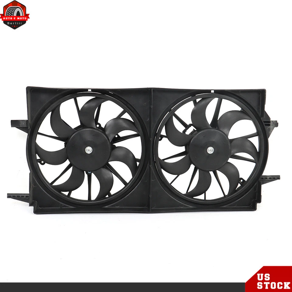 Conjunto de ventilador de refrigeración del radiador para Chevrolet Malibu 1997-2002 88986473 Foto 2 de 4