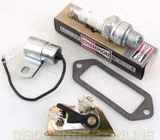 POINTS CONDENSER FITS H10C SPARK PLUG GASKET KOHLER K181 K241 K301 K321 K341