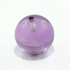 BRAZILIAN AMETHYST 8 MM BALL CUT HALF DRILLED ALL NATURAL F-4678
