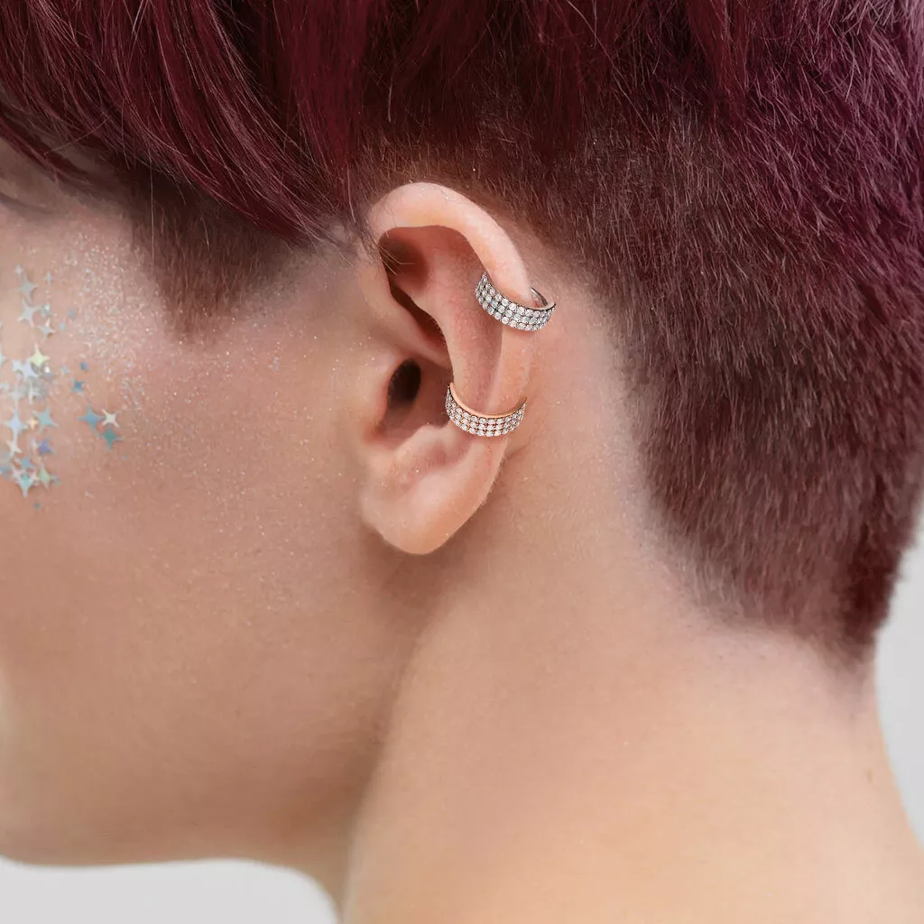 Semi circle nose ring deals