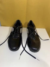 black adidas golf shoes 9.5