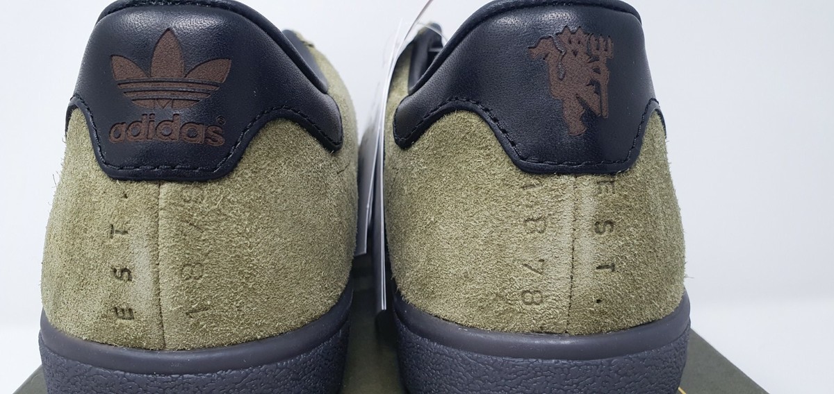 Adidas Newton Heath Manchester United Olive Cargo Green UK US