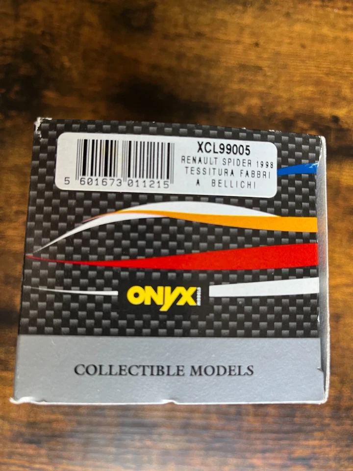Onyx 1/43 Renault Spider Eurocup 1998 Tessitura Fabbri A. Bellichi - Image 3 of 3