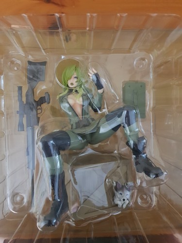 Metal Gear Solid - Sniper Wolf - Bishoujo Statue Kotobukiya - Tactical Espionage - Foto 3 di 15