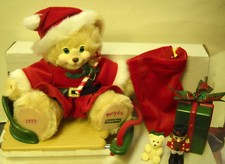 5155 NEW Displayed Only Fisher Price Briarberry Berry Kris Santa with Sleigh